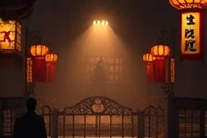 《盐与火的记忆》盐田与远处升起的炊烟