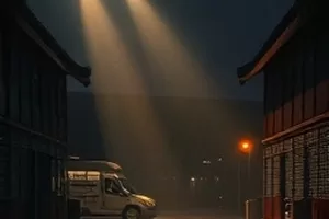 《候鸟停靠站》湿地滩涂上停歇的候鸟群